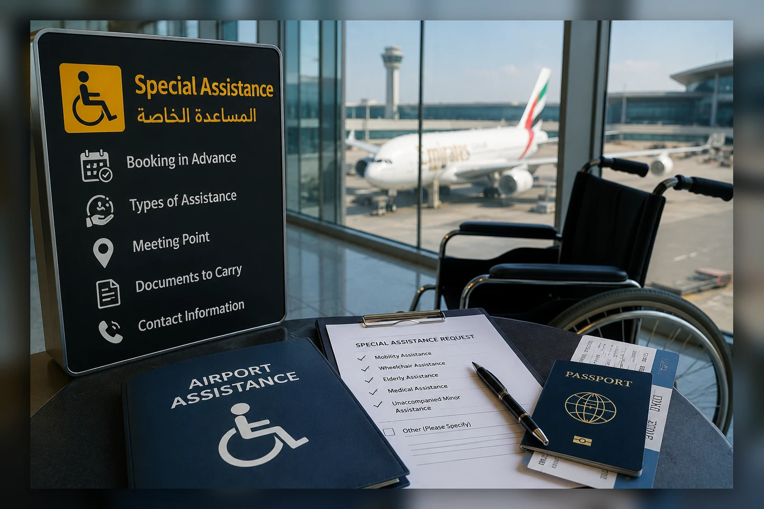 Airport Special Assistance at DXB: What Travellers Should Check